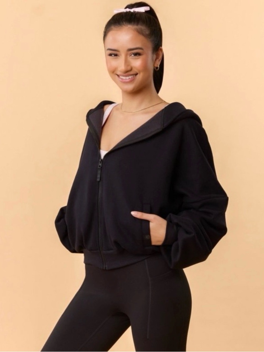 NWT! Blogilates Target X - Women's Marshmallow Full Zip Hooded Sweatshirt XL